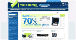 Desktop Screenshot of imakestamps.com